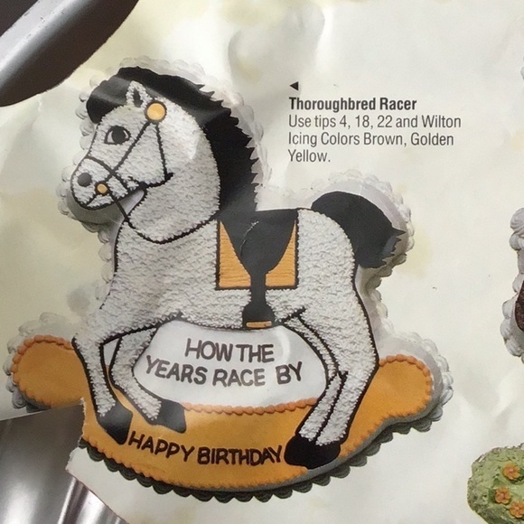 vintage Wilton Rocking Horse / Pony / Lamb cake pan - Picture 6 of 10